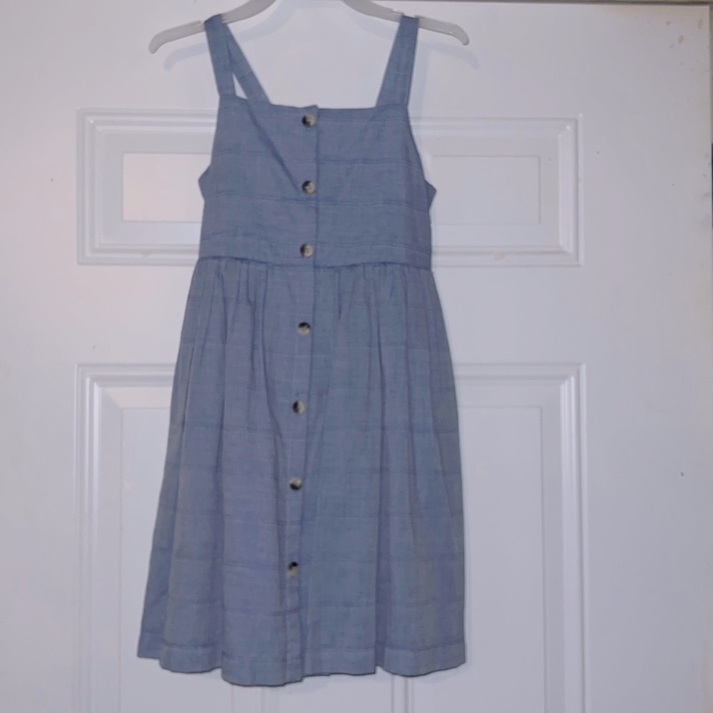 Cat & Jack Girls blue dress size M 7/8